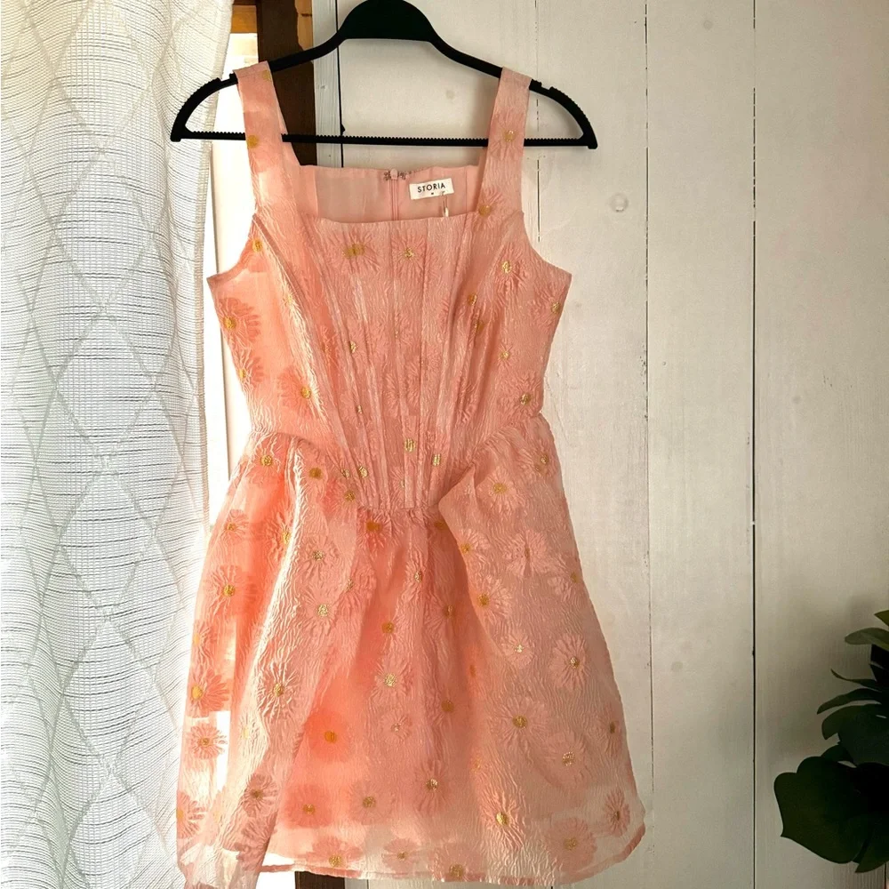 Storia NWT Floral patterned Dress Sz M - Picture 1 of 4